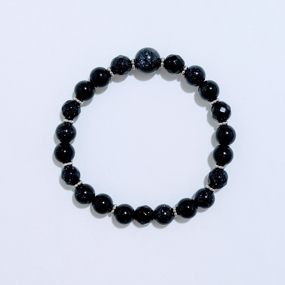 Blue Sandstone Bracelet - Picture 2 of 5